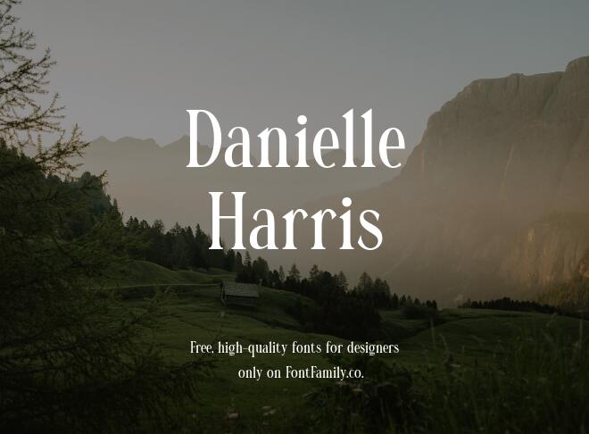 Danielle Harris Font