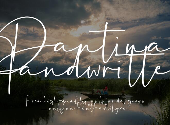 Dantina Handwritten Font