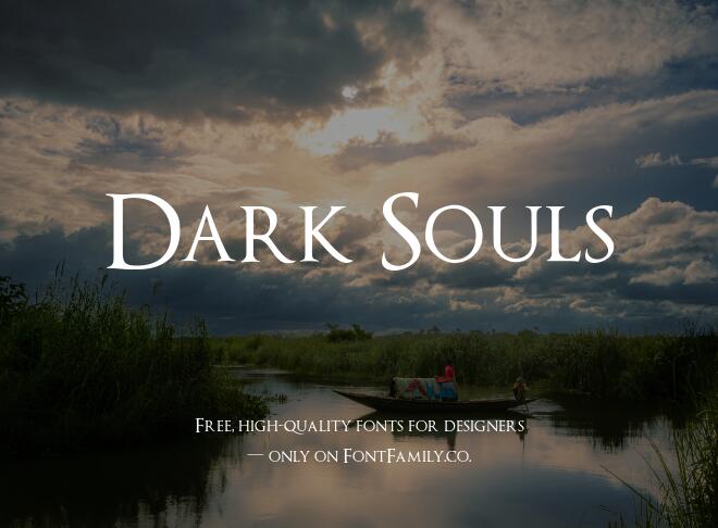Dark Souls Font