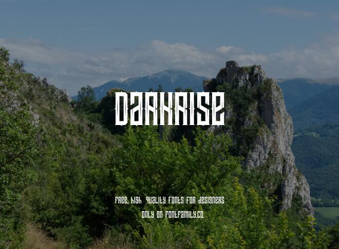 Darkrise Font