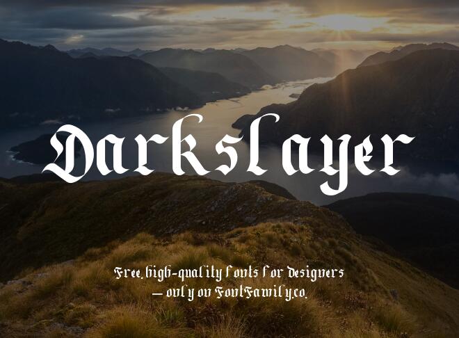 Darkslayer Font
