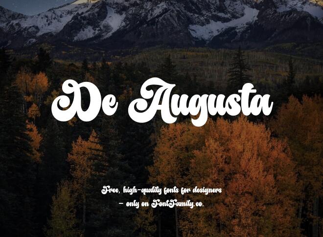 De Augusta Font