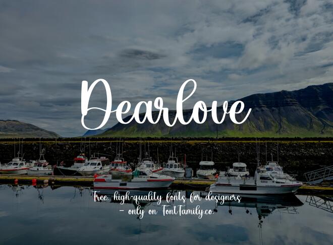 Dearlove Font