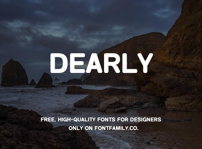 Dearly Font