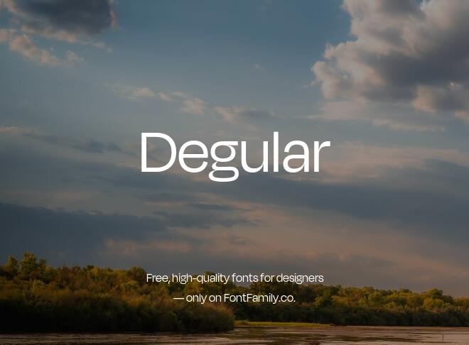 Degular Font