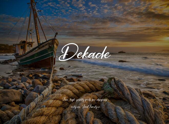 Dekade Font