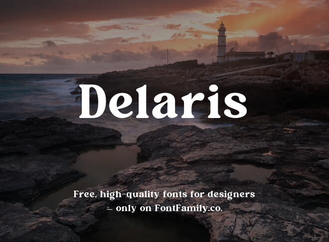 Delaris Font
