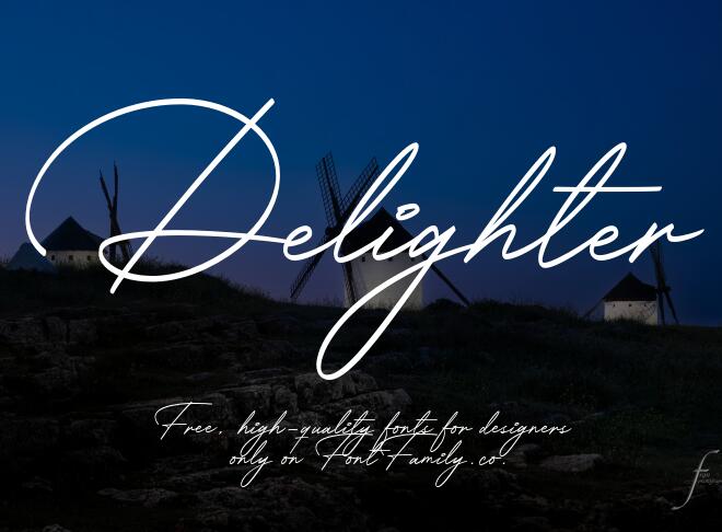 Delighter Font