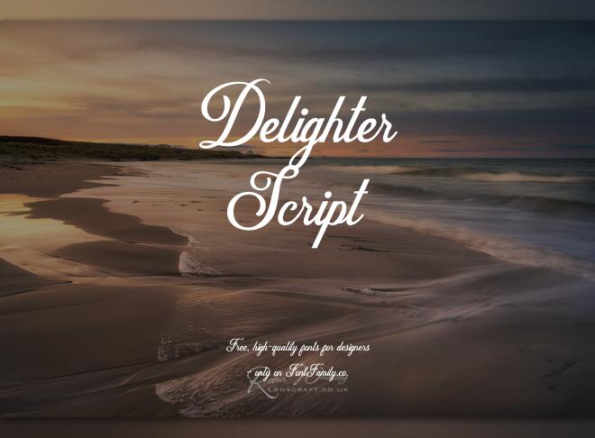 Delighter Script Font