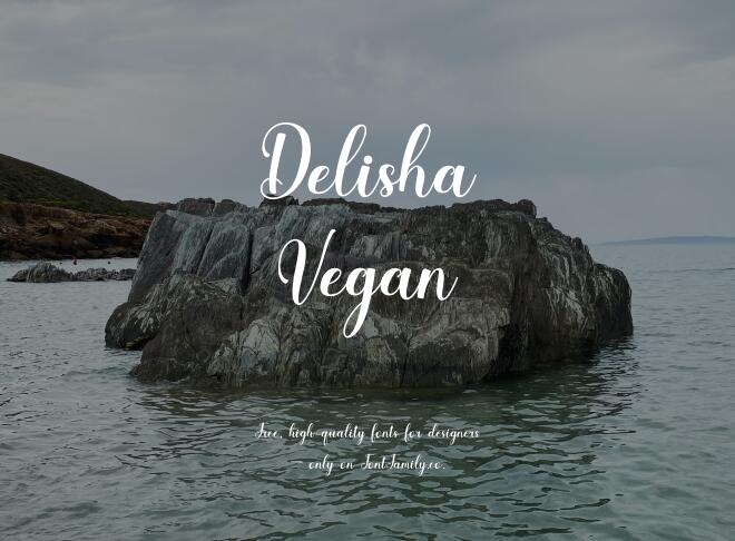 Delisha Vegan Font