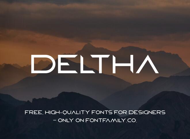 Deltha Font