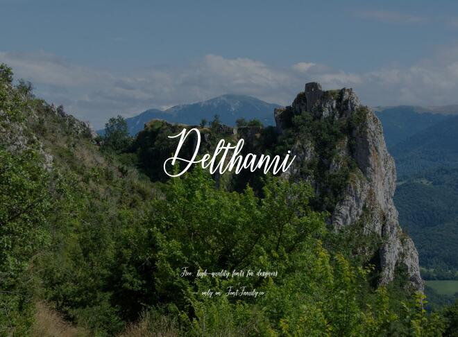Delthami Font