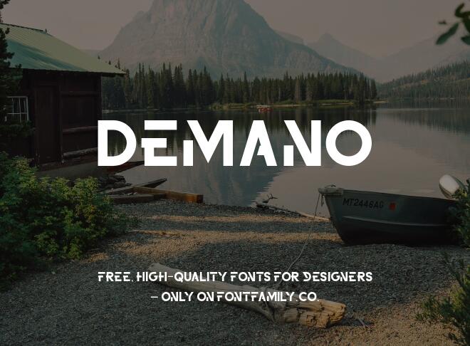 Demano Font