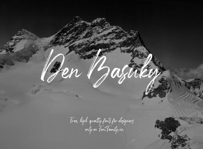 Den Basuky Font