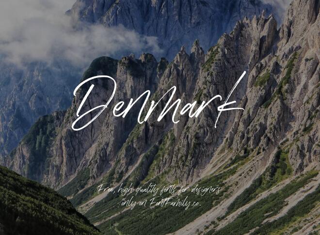 Denmark Font