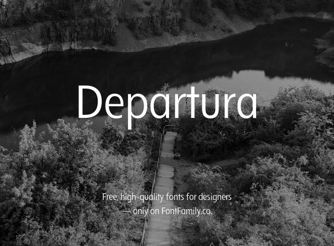 Departura Font