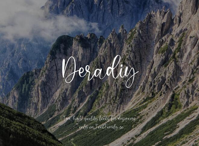 Deradiy Font