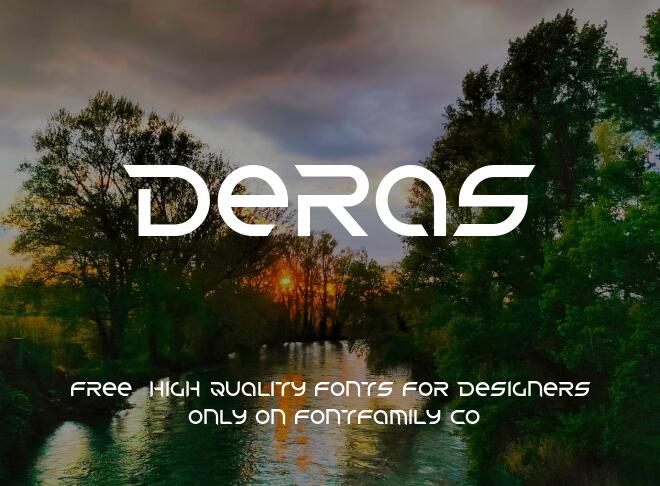 Deras Font