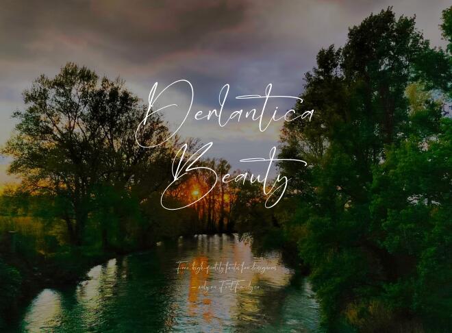 Derlantica Beauty Font