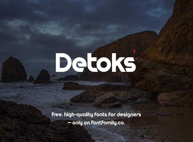 Detoks Font