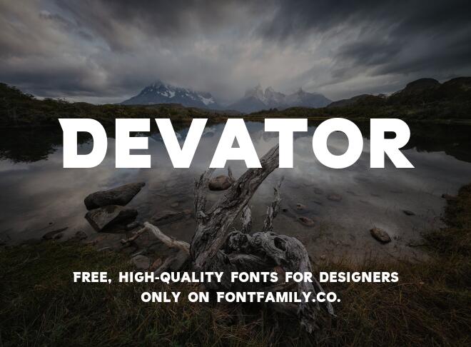 Devator Font