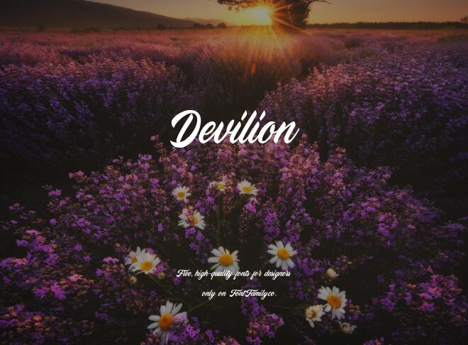 Devilion Font