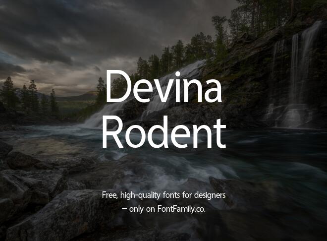Devina Rodent Font