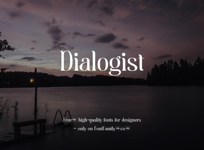 Dialogist Font