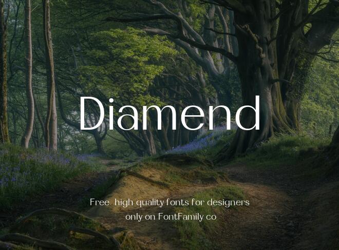 Diamend Font