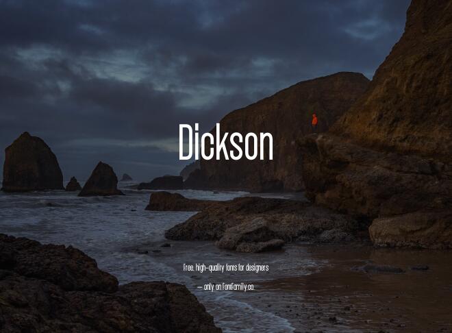 Dickson Font