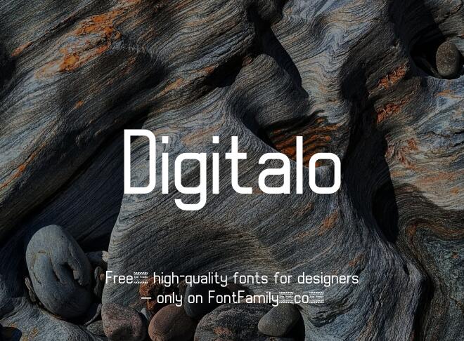 Digitalo Font