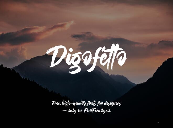 Digofetto Font