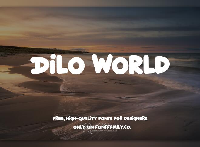 Dilo World Font