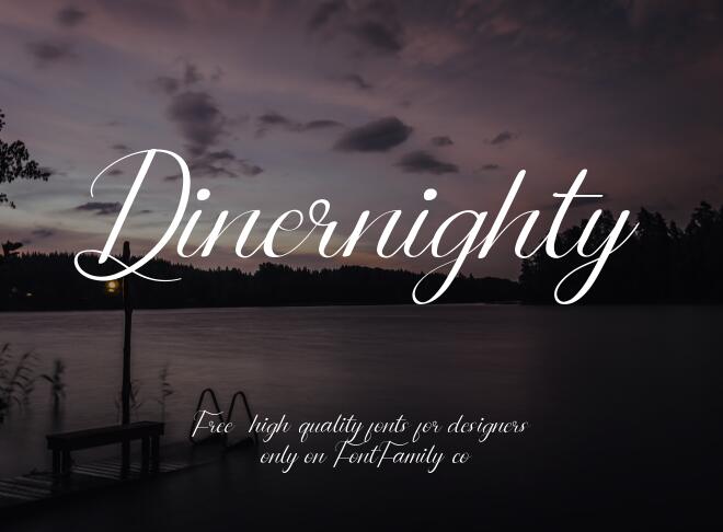 Dinernighty Font