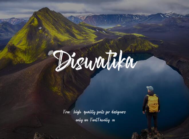Diswatika Font