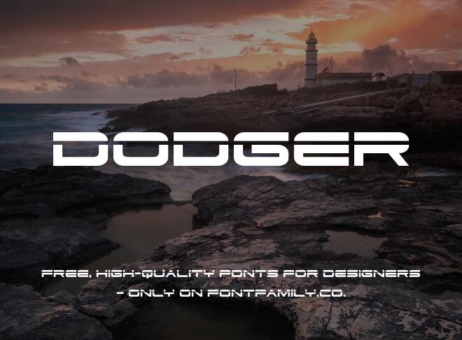 Dodger Font