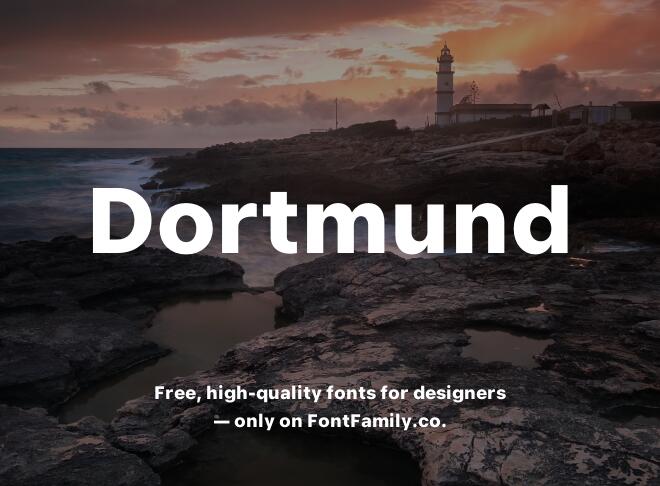 Dortmund Font