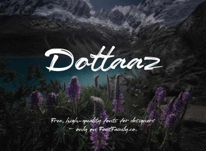 Dottaaz Font