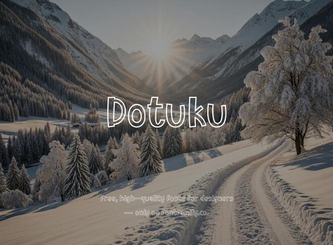 Dotuku Font