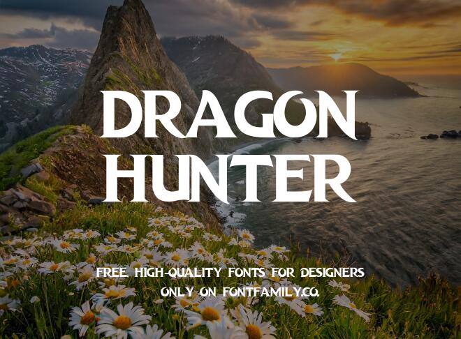 Dragon Hunter Font
