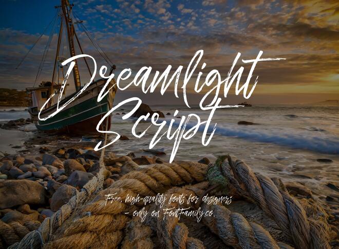 Dreamlight Script Font