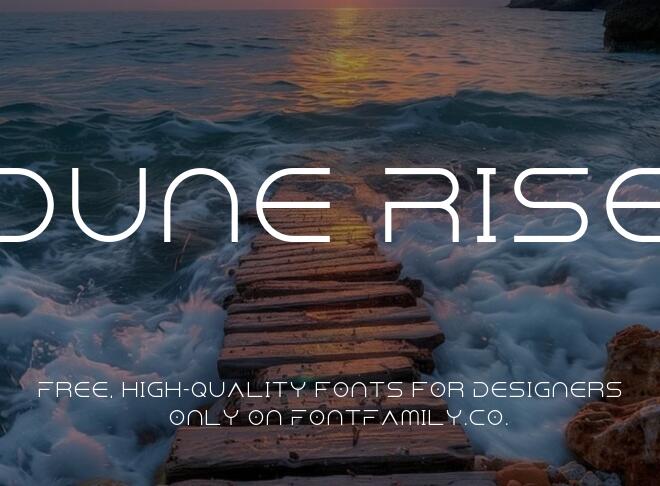 Dune Rise Font