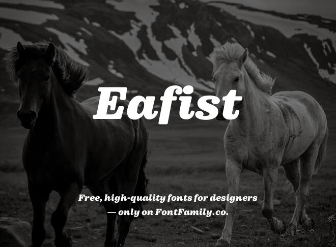 Eafist Font