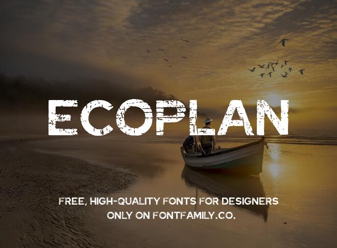 Ecoplan Font