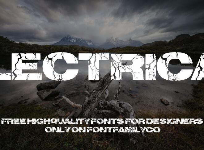 Electrical Font