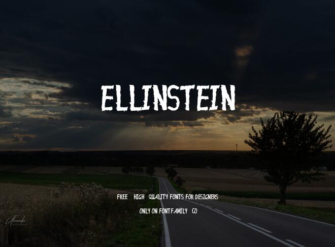 Ellinstein Font