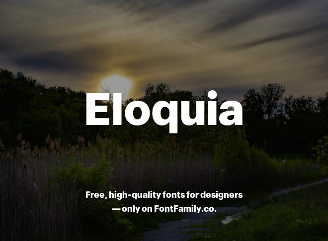Eloquia Font