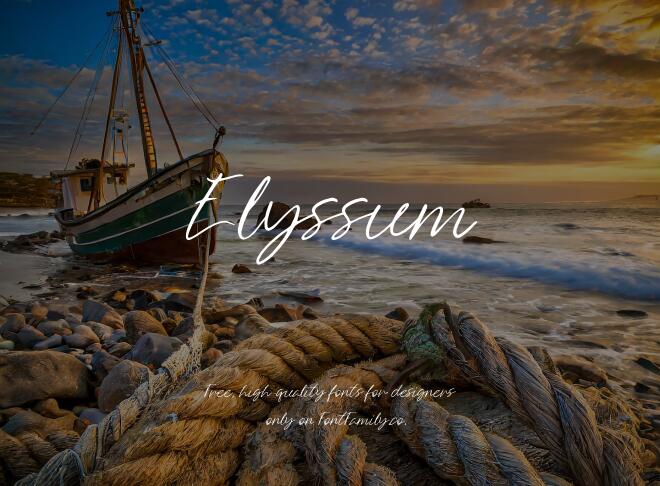 Elyssum Font