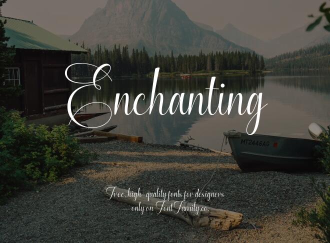 Enchanting Font