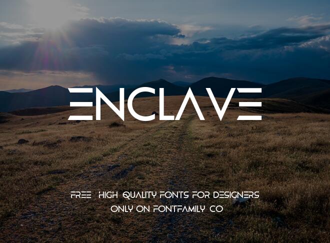 Enclave Font